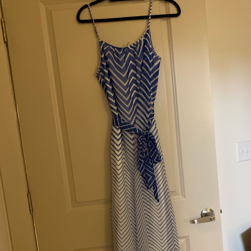 Spaghetti strap maxi dress